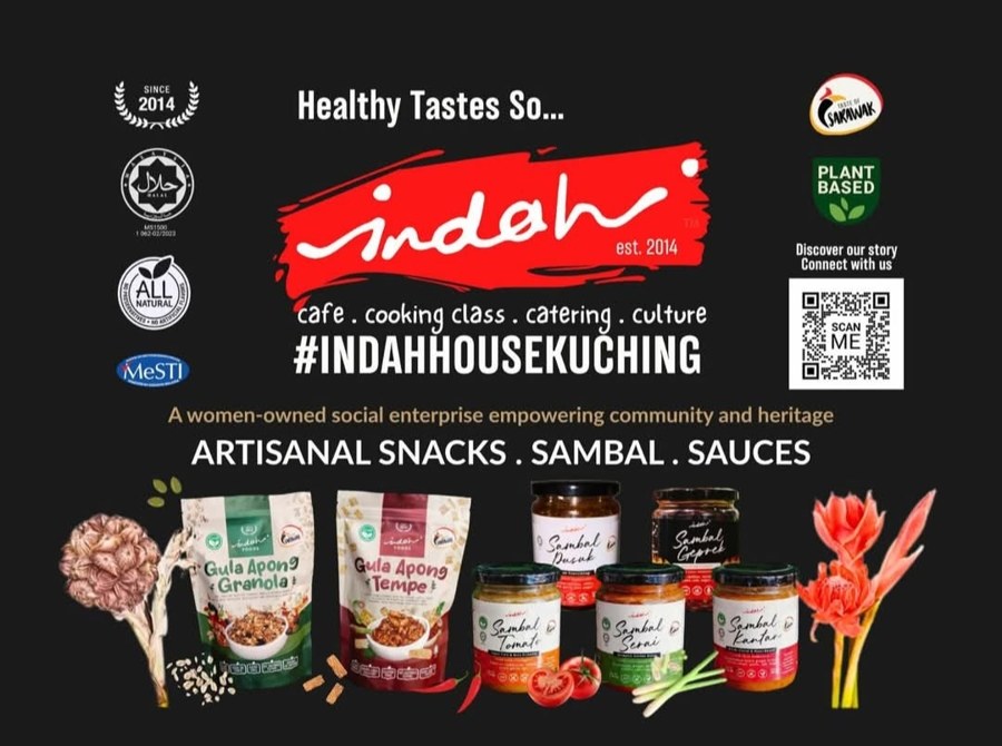 Indah House Kuching — cafe, cooking class, catering, culture